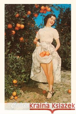 The Vintage Journal Woman with Oranges in Skirt, California Found Image Press 9781648116889 Found Image Press