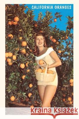 The Vintage Journal Woman with Oranges in Basket, California Found Image Press 9781648116896 Found Image Press