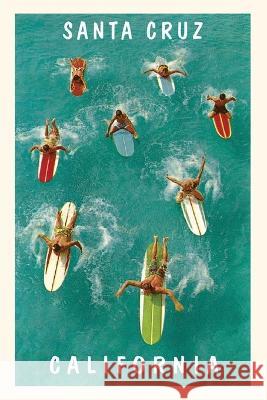 The Vintage Journal Surfers from Above, Santa Cruz, California Found Image Press 9781648117091 Found Image Press
