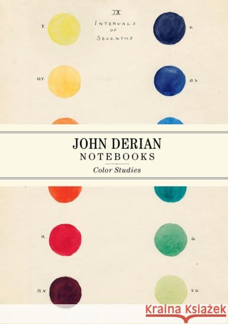 John Derian Paper Goods: Color Studies Notebooks John Derian 9781648290411