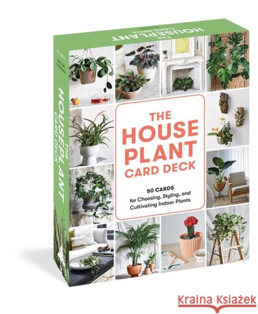 The Houseplant Card Deck: 50 Cards for Choosing, Styling, and Cultivating Indoor Plants Baylor Chapman 9781648291661 Artisan Publishers