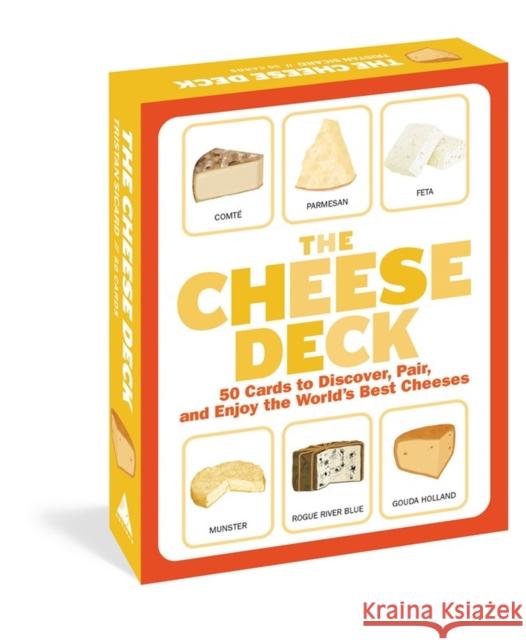 The Cheese Deck: 50 Cards to Discover, Pair, and Enjoy the World's Best Cheeses Tristan Sicard 9781648291708 Workman Publishing