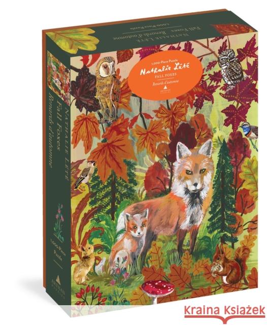 Nathalie Lete: Fall Foxes 1,000-Piece Puzzle Nathalie Lete 9781648291760 Artisan