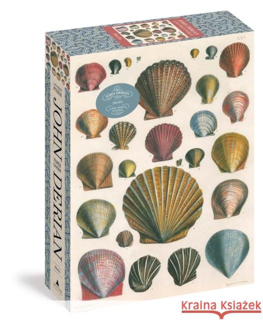 John Derian Paper Goods: Shells 1,000-Piece Puzzle Tablet 9781648291777 Artisan Publishers