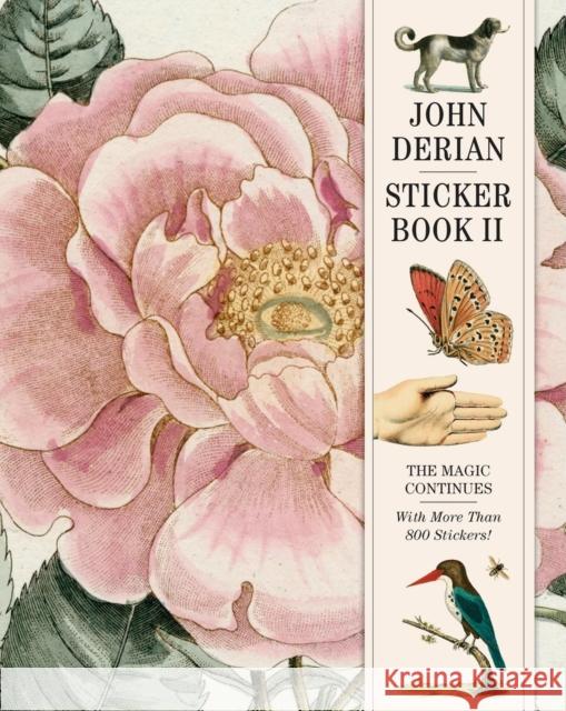 John Derian Sticker Book II John Derian 9781648295119 Artisan Publishers