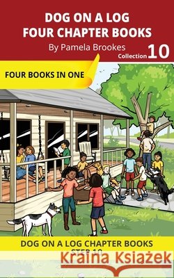 Four Chapter Books 10: Decodable Series for Students Learning to Read. For Developing Readers and Students with Dyslexia. (Step 10 Open Syllables, 