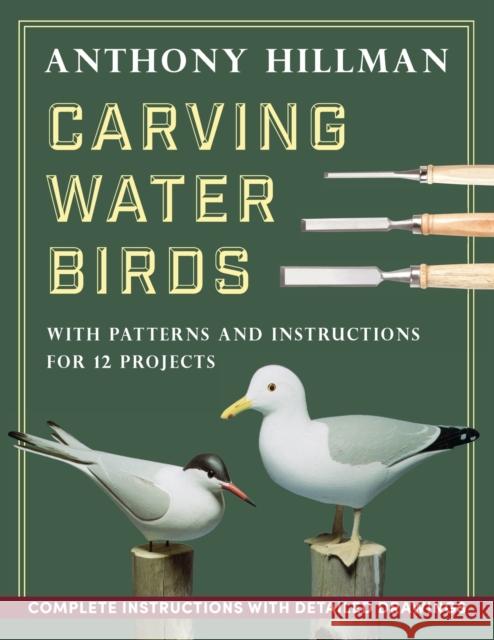 Carving Water Birds: Patterns and Instructions for 12 Models Anthony Hillman 9781648370700 Echo Point Books & Media, LLC
