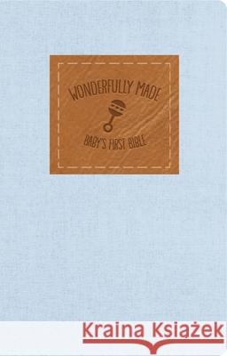 Wonderfully Made: Baby Boy's First Bible, Softcover, Blue Dayspring 9781648708282