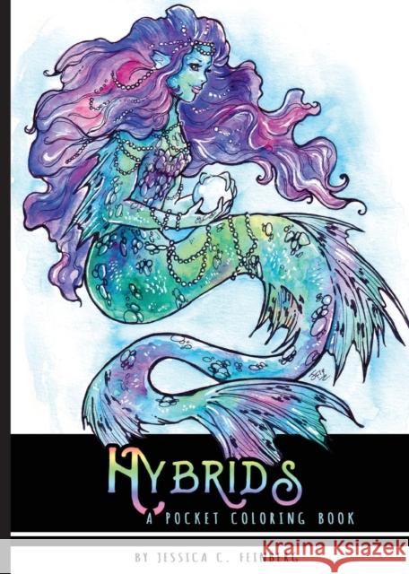 Hybrids Pocket Coloring Book Jessica Feinberg 9781648711886