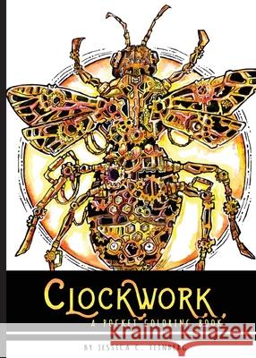 Clockwork Pocket Coloring Book Jessica Feinberg 9781648711893