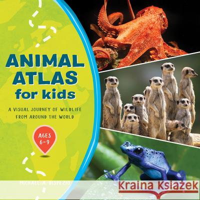 Animal Atlas for Kids: A Visual Journey of Wildlife from Around the World Michael A. DiSpezio 9781648763526 Rockridge Press