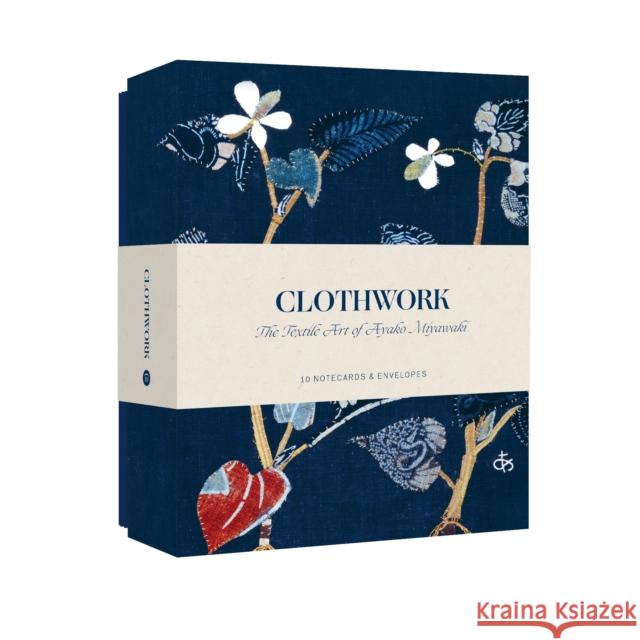 Clothwork Notecards: The Textile Art of Ayako Miyawaki AYAKO MIYAWAKI 9781648961298 Princeton Architectural Press