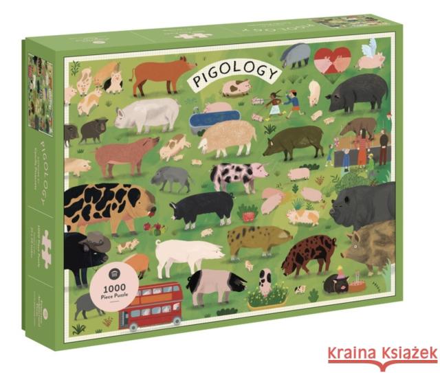 Pigology: 1000 Piece Puzzle Camilla Pintonato 9781648961632