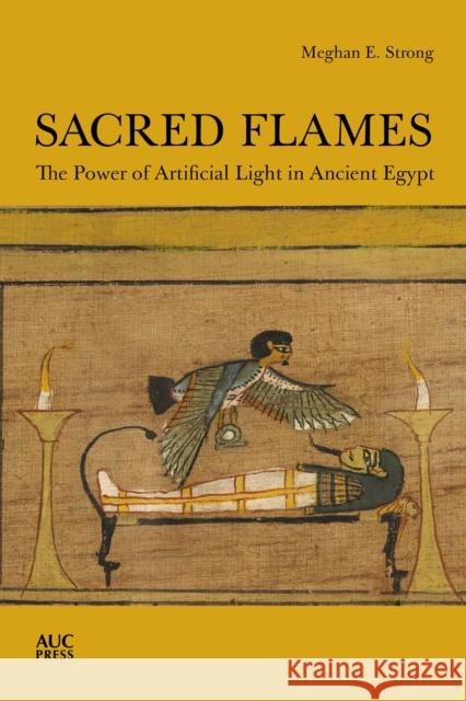 Sacred Flames: The Power of Artificial Light in Ancient Egypt Meghan E. Strong 9781649030009 American University in Cairo Press