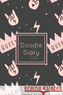 Doodle Diary: Writing Prompts & Blank Lined Drawing Pages, Girls Gift, Notebook, Journal, Book Amy Newton 9781649442543