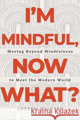 I'm Mindful, Now What?: Moving Beyond Mindfulness to Meet the Modern World Andrew Holecek 9781649631077 Sounds True Inc