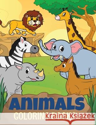 Animals Coloring Book for Kids Daphni Coloring Books 9781653795390 Independently Published