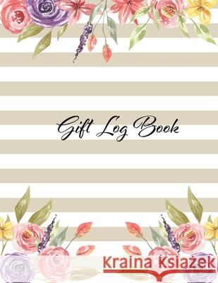 Gift Log Book: Present Book & Organizer Wedding Editeur 9781657627390