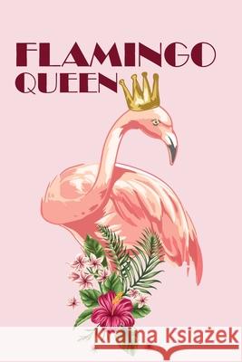 Flamingo Queen Cute Simple Press 9781659848687