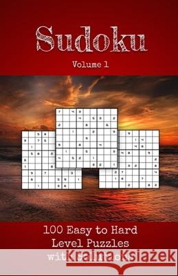 Sudoku: Volume 1 Easy to Hard Level Fun Logic Puzzle Book Compact Travel Size For Adults Allen Weber 9781659918007 Independently Published