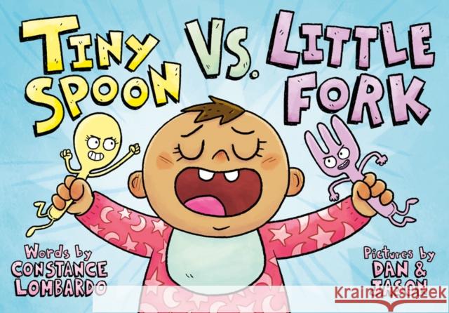 Tiny Spoon vs. Little Fork Constance Lombardo Dan Abdo Jason Patterson 9781662640063 Hippo Park