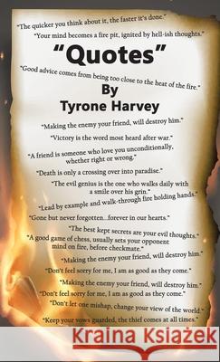 Quotes Tyrone Harvey 9781663216243