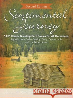 Sentimental Journey: Second Edition Joanna Fuchs Karl Fuchs 9781663227850 iUniverse