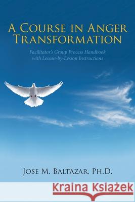 A Course in Anger Transformation: Facilitator's Group Process Handbook with Lesson-By-Lesson Instructions Jose M Baltazar, PH D 9781664185548 Xlibris Us