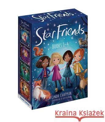 Star Friends Boxed Set, Books 1-4: Mirror Magic; Wish Trap; Secret Spell; Dark Tricks Linda Chapman Lucy Fleming 9781664340565 Tiger Tales