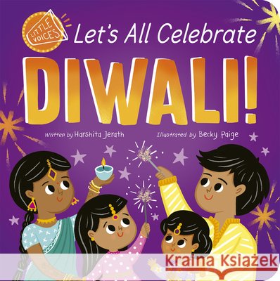 Let's All Celebrate Diwali Harshita Jerath Becky Paige 9781664352209