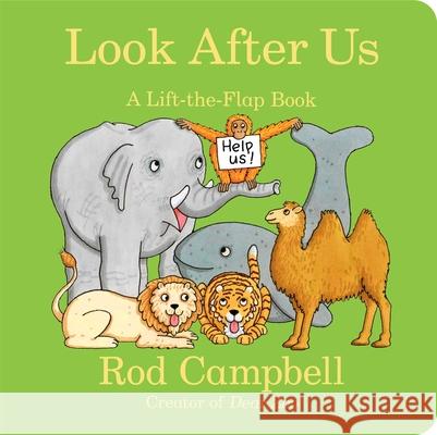 Look After Us: A Lift-The-Flap Book Rod Campbell Rod Campbell 9781665914185 Little Simon