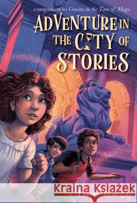 Adventure in the City of Stories Emma Otheguy Poly Bernatene 9781665915212 Atheneum Books for Young Readers