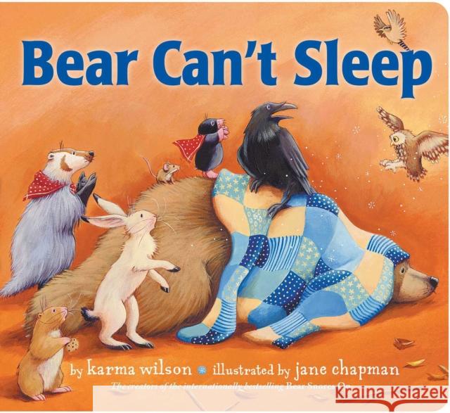 Bear Can't Sleep Karma Wilson Jane Chapman 9781665919012