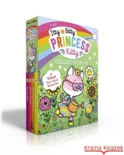 The Itty Bitty Princess Kitty Collection #3 (Boxed Set): Tea for Two; Flower Power; The Frost Festival; Mystery at Mermaid Cove Melody Mews Ellen Stubbings 9781665933667 Little Simon