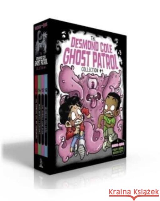 The Desmond Cole Ghost Patrol Collection #4 (Boxed Set): The Vampire Ate My Homework; Who Wants I Scream?; The Bubble Gum Blob; Mermaid You Look Andres Miedoso Victor Rivas 9781665933674 Little Simon