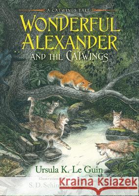 Wonderful Alexander and the Catwings Ursula K. L S. D. Schindler 9781665936651 Atheneum Books