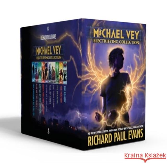 Michael Vey Electrifying Collection (Boxed Set): Michael Vey; Michael Vey 2; Michael Vey 3; Michael Vey 4; Michael Vey 5; Michael Vey 6; Michael Vey 7; Michael Vey 8; Michael Vey 9; Michael Vey 10 Richard Paul Evans 9781665961851 Simon & Schuster