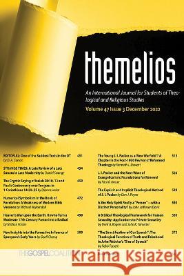 Themelios, Volume 47, Issue 3 Brian Tabb 9781666768596 Wipf & Stock Publishers