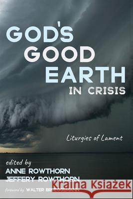 God's Good Earth in Crisis Anne Rowthorn Jeffery Rowthorn Walter Brueggemann 9781666779547