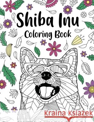Shiba Inu Coloring Book Paperland Online Store 9781667198965 Lulu.com