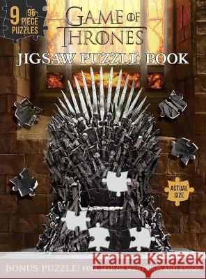 Game of Thrones Jigsaw Puzzle Book Editors of Thunder Bay Press 9781667200644 Thunder Bay Press