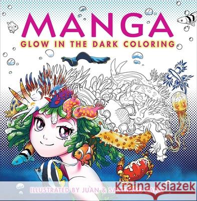 Manga Glow in the Dark Coloring Editors of Thunder Bay Press 9781667201733