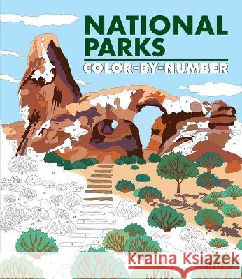 National Parks Color-By-Number Editors of Thunder Bay Press 9781667201900