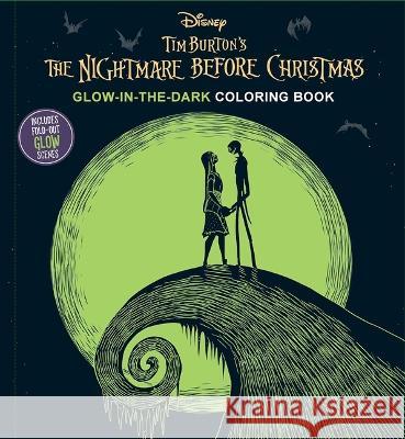 Disney: Tim Burton\'s the Nightmare Before Christmas Glow-In-The-Dark Coloring Book Editors of Thunder Bay Press 9781667202334 Thunder Bay Press