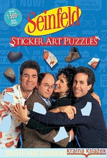 Seinfeld Sticker Art Puzzles Steve Behling 9781667202365 Thunder Bay Press