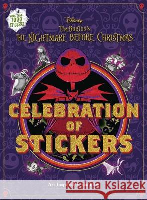 Disney Tim Burton's the Nightmare Before Christmas Celebration of Stickers Editors of Thunder Bay Press 9781667204796 Thunder Bay Press