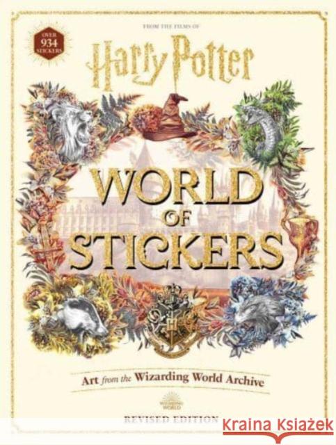 Harry Potter World of Stickers Editors of Thunder Bay Press 9781667205441 Thunder Bay Press