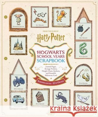 Harry Potter School Years Scrapbook Editors of Thunder Bay Press 9781667206202 Thunder Bay Press