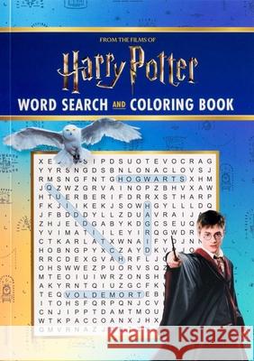 Harry Potter Word Search and Coloring Book Editors of Thunder Bay Press 9781667208718 Thunder Bay Press