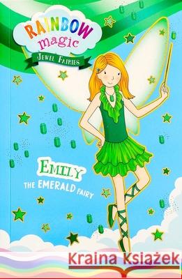 Rainbow Magic Jewel Fairies #3: Emily the Emerald Fairy Daisy Meadows Georgie Ripper 9781667210384 Silver Dolphin Books